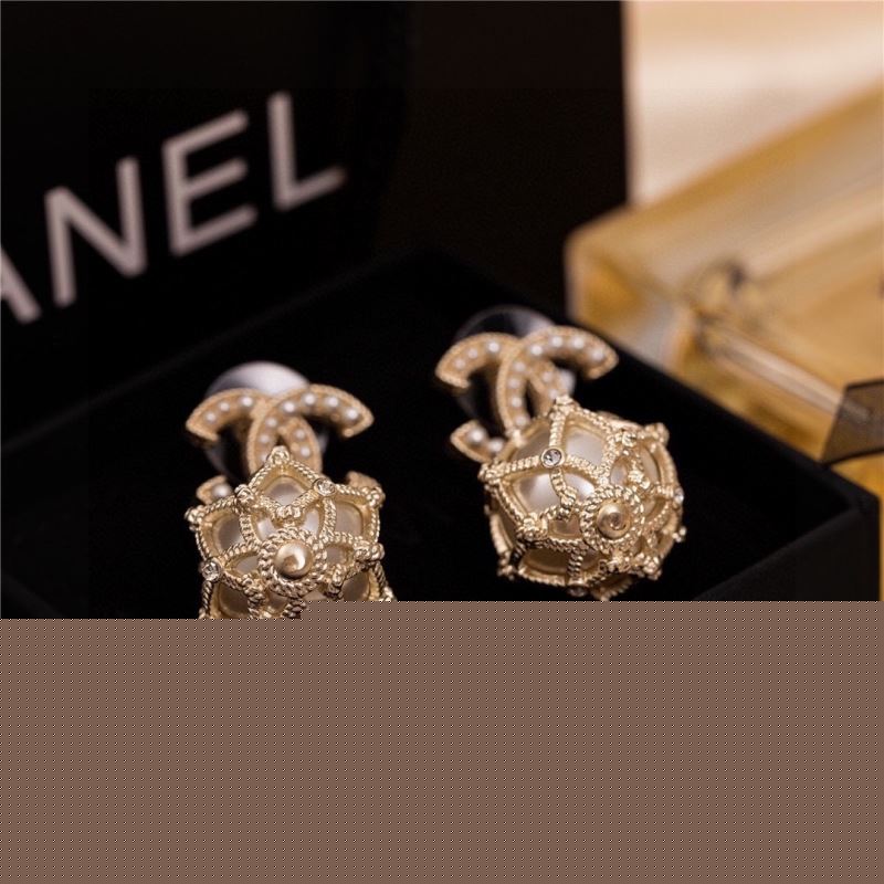 Ch*el earrings